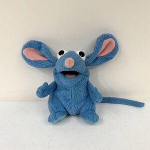Tutter Bear In The Big Blue House Vintage Plush Mattel Star Bean Jim Hensons